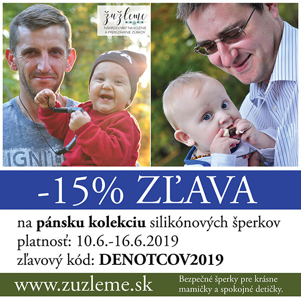 15% zľava ku Dňu otcov