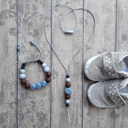 Myslíme aj na oteckov, vytvorili sme pánsku kolekciu silikónových šperkov na žužlanie